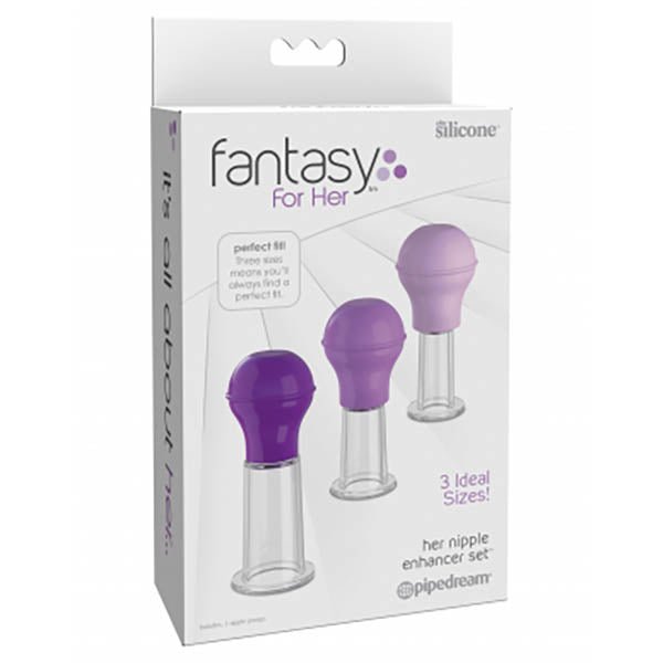 Buy Fantasy For Her Nipple Enhancer Set - Nipple Pump Set - Set of 3 Sizes at NZ’s Mega Adult Toys Store. Discover premium sex toys with discreet shipping at the best price in NZ