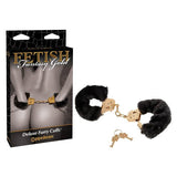 Buy Fetish Fantasy Gold Deluxe Furry Cuffs - Black/Gold Furry Restraints at NZ’s Mega Adult Toys Store. Discover premium sex toys with discreet shipping at the best price in NZ