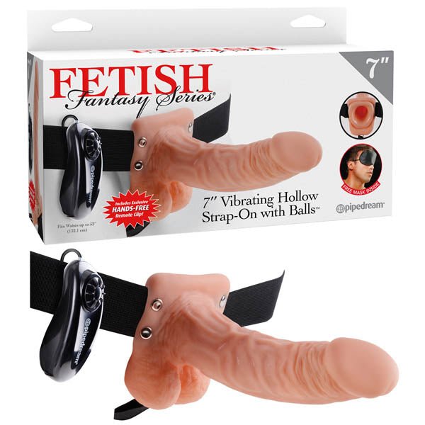 Buy Fetish Fantasy Series 7'' Vibrating Hollow Strap - on With Balls - Flesh 17.8 cm (7'') Vibrating Hollow Strap - On at NZ’s Mega Adult Toys Store. Discover premium sex toys with discreet shipping at the best price in NZ