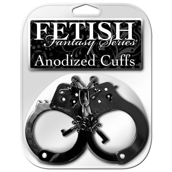 Buy Fetish Fantasy Series Anodized Cuffs - Black Metal Restraints at NZ’s Mega Adult Toys Store. Discover premium sex toys with discreet shipping at the best price in NZ