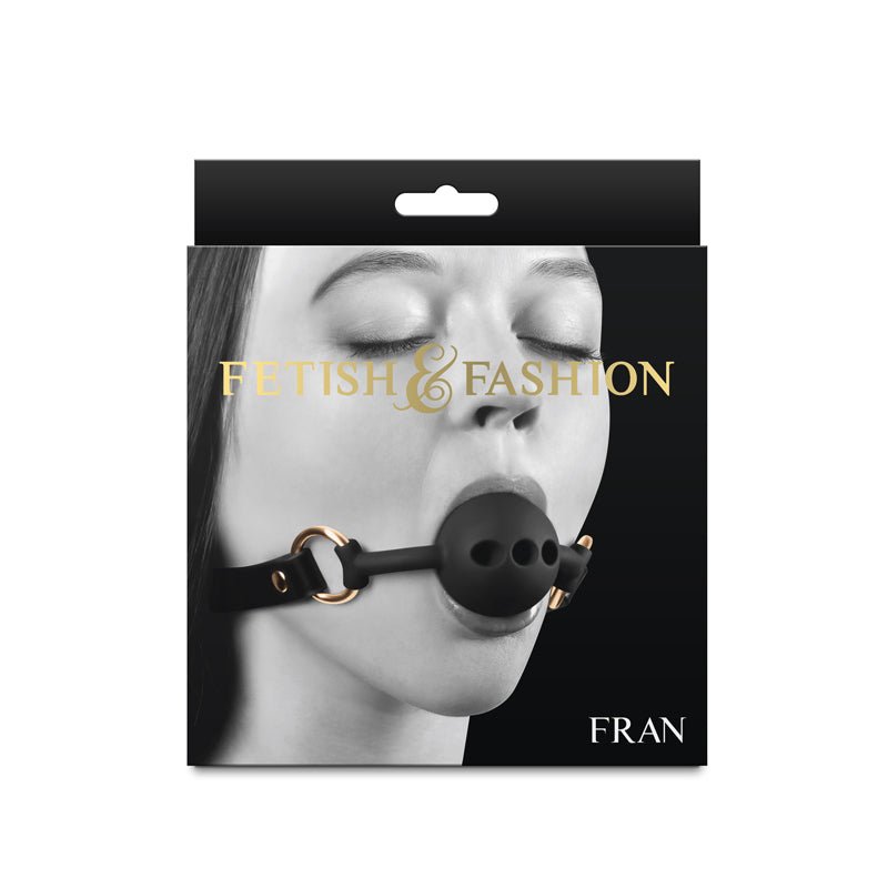 Buy Fetish & Fashion - Fran - Black Breathable Mouth Restraint at NZ’s Mega Adult Toys Store. Discover premium sex toys with discreet shipping at the best price in NZ