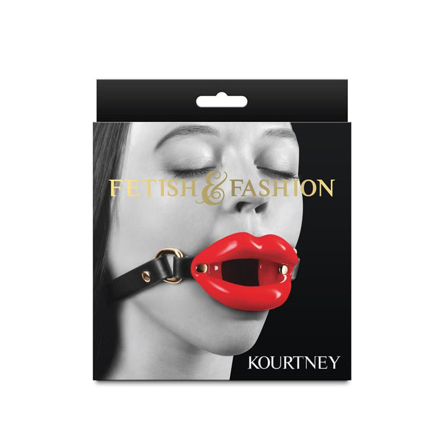 Buy Fetish & Fashion - Kourtney - Red Lips Open Mouth Restraint at NZ’s Mega Adult Toys Store. Discover premium sex toys with discreet shipping at the best price in NZ