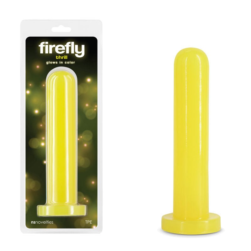 Buy Firefly - Thrill - Yellow - Large - Glow in Dark Yellow 19.3 cm Large Dildo at NZ’s Mega Adult Toys Store. Discover premium sex toys with discreet shipping at the best price in NZ