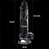 Buy Flawless Clear Dildo 7.5'' - Clear 19 cm Dong at NZ’s Mega Adult Toys Store. Discover premium sex toys with discreet shipping at the best price in NZ