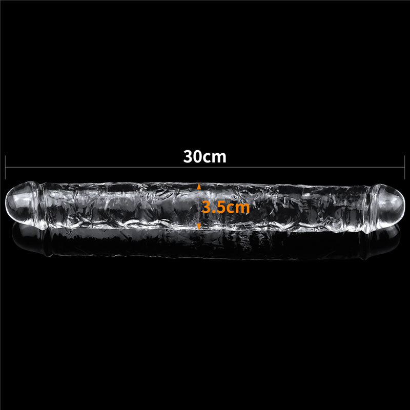 Buy Flawless Clear Double Dildo 12'' - Clear 30 cm Double Dong at NZ’s Mega Adult Toys Store. Discover premium sex toys with discreet shipping at the best price in NZ