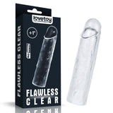 Buy Flawless Clear Penis Sleeve 1'' - Clear 2.5 cm Penis Extender Sleeve at NZ’s Mega Adult Toys Store. Discover premium sex toys with discreet shipping at the best price in NZ