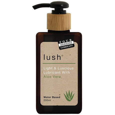 Buy Four Seasons Lush - Water Based Lubricant with Aloe Vera - 200 ml at NZ’s Mega Adult Toys Store. Discover premium sex toys with discreet shipping at the best price in NZ