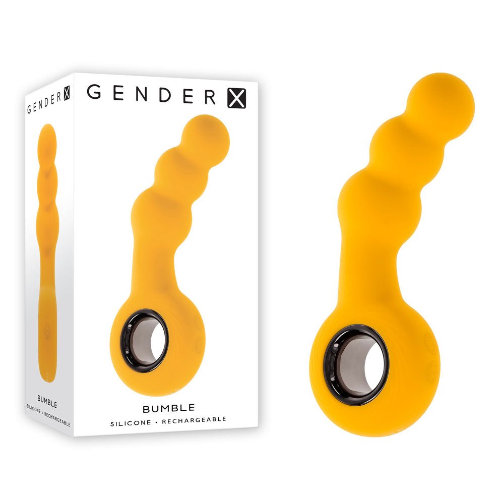 Buy Gender X BUMBLE - Yellow 14.9 cm USB Rechargeable Butt Plug at NZ’s Mega Adult Toys Store. Discover premium sex toys with discreet shipping at the best price in NZ