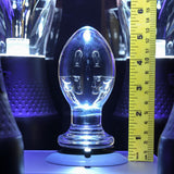 Buy Gender X Crystal Ball - Clear Glass 13.6 cm Butt Plug with Suction Base at NZ’s Mega Adult Toys Store. Discover premium sex toys with discreet shipping at the best price in NZ