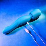 Buy Gender X DOUBLE THE FUN - Blue 26.7 cm USB Rechargeable Dual Ended Vibrator Wand at NZ’s Mega Adult Toys Store. Discover premium sex toys with discreet shipping at the best price in NZ