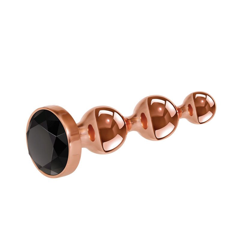 Buy Gender X GOLD DIGGER Large - Rose Gold Large Butt Plug with Black Gem Base at NZ’s Mega Adult Toys Store. Discover premium sex toys with discreet shipping at the best price in NZ