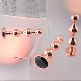 Buy Gender X GOLD DIGGER SET - Rose Gold Metallic Butt Plugs - Set of 3 Sizes at NZ’s Mega Adult Toys Store. Discover premium sex toys with discreet shipping at the best price in NZ