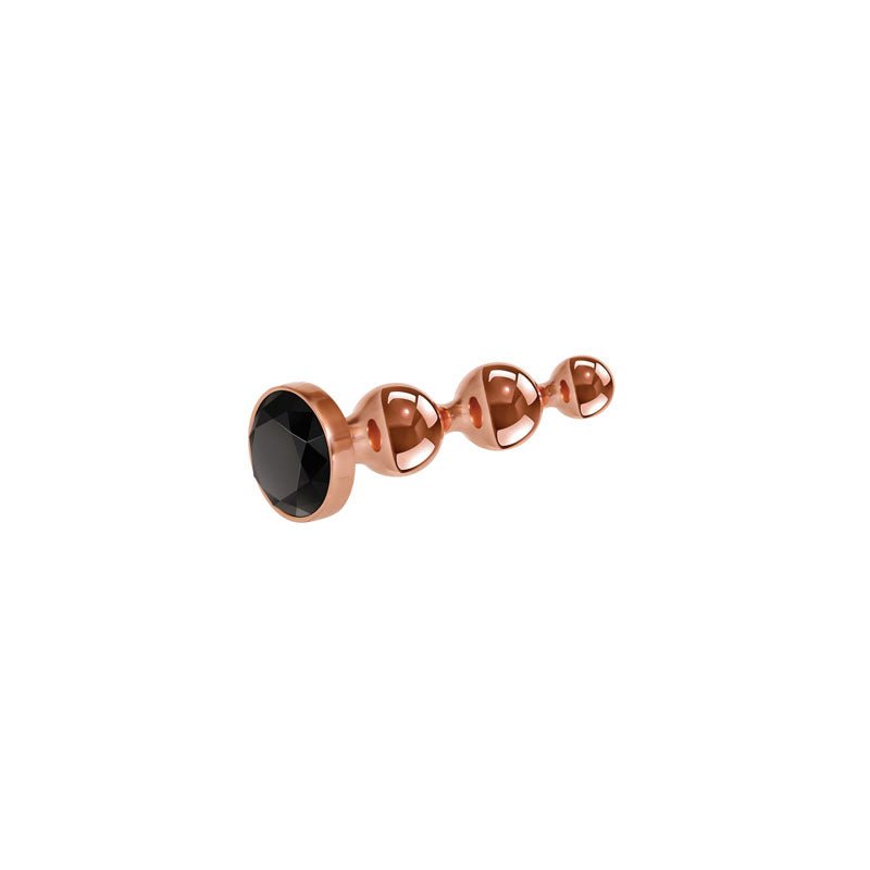 Buy Gender X GOLD DIGGER SMALL - Rose Gold Small Butt Plug with Black Gem Base at NZ’s Mega Adult Toys Store. Discover premium sex toys with discreet shipping at the best price in NZ