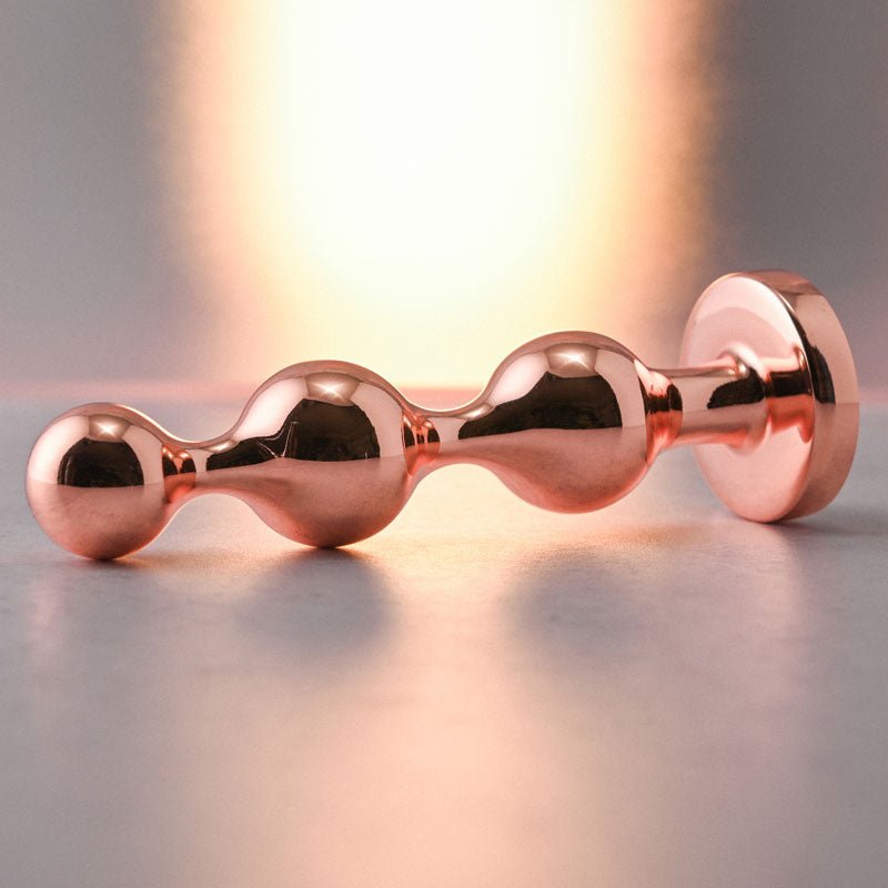 Buy Gender X GOLD DIGGER SMALL - Rose Gold Small Butt Plug with Black Gem Base at NZ’s Mega Adult Toys Store. Discover premium sex toys with discreet shipping at the best price in NZ