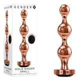 Buy Gender X GOLD DIGGER SMALL - Rose Gold Small Butt Plug with Black Gem Base at NZ’s Mega Adult Toys Store. Discover premium sex toys with discreet shipping at the best price in NZ