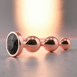 Buy Gender X GOLD DIGGER SMALL - Rose Gold Small Butt Plug with Black Gem Base at NZ’s Mega Adult Toys Store. Discover premium sex toys with discreet shipping at the best price in NZ