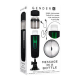 Buy Gender X MESSAGE IN A BOTTLE - USB Rechargeable Thrusting & Spinning Masturbator at NZ’s Mega Adult Toys Store. Discover premium sex toys with discreet shipping at the best price in NZ