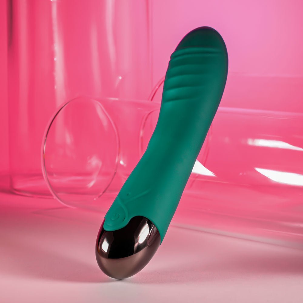 Buy Gender X PIROUETTE - Green 20.6 cm USB Rechargeable Vibrator at NZ’s Mega Adult Toys Store. Discover premium sex toys with discreet shipping at the best price in NZ