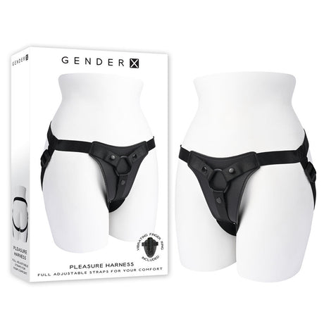 Buy Gender X PLEASURE HARNESS - Black Adjustable Harness (No Probe Included) at NZ’s Mega Adult Toys Store. Discover premium sex toys with discreet shipping at the best price in NZ