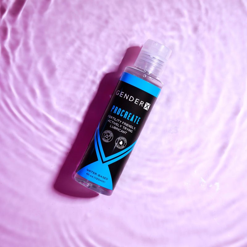 Buy Gender X PROCREATE - 120 ml - Fertility Friendly Water Based Lubricant - 120 ml at NZ’s Mega Adult Toys Store. Discover premium sex toys with discreet shipping at the best price in NZ