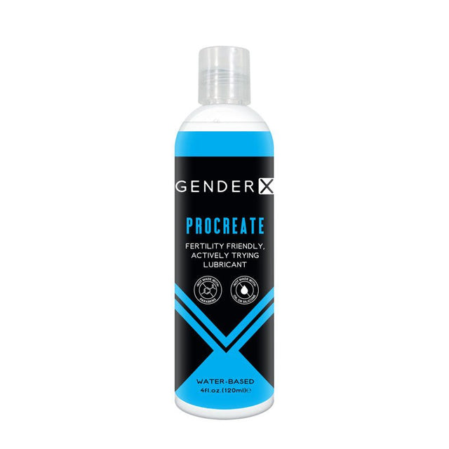 Buy Gender X PROCREATE - 120 ml - Fertility Friendly Water Based Lubricant - 120 ml at NZ’s Mega Adult Toys Store. Discover premium sex toys with discreet shipping at the best price in NZ