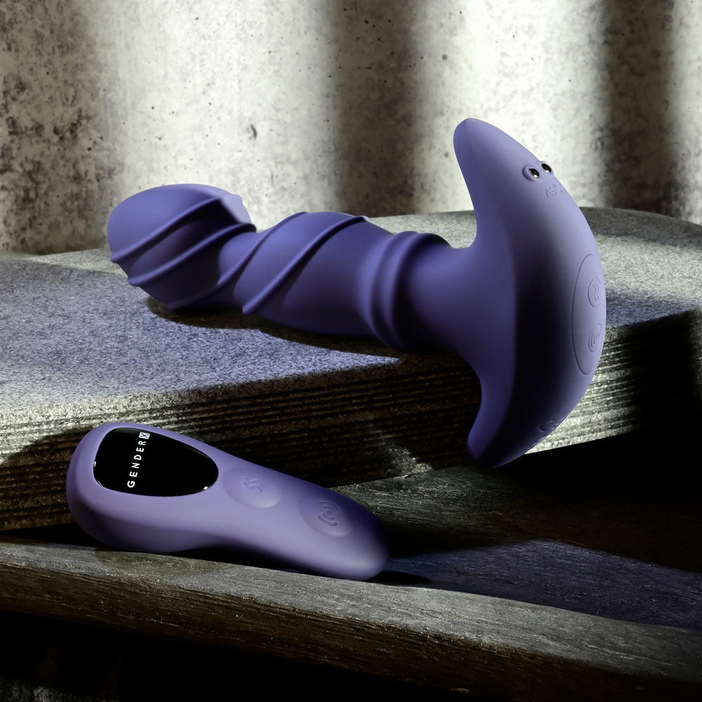 Buy Gender X RING IT - Purple 16.5 cm USB Rechargeable Vibrator with Wireless Remote at NZ’s Mega Adult Toys Store. Discover premium sex toys with discreet shipping at the best price in NZ