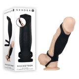 Buy Gender X ROCKETEER - Black USB Rechargeable Vibrating Penis Sleeve at NZ’s Mega Adult Toys Store. Discover premium sex toys with discreet shipping at the best price in NZ