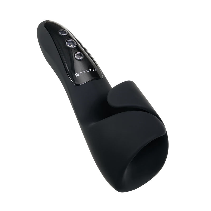 Buy Gender X THE EMBRACE - Black USB Rechargeable Male Vibrator at NZ’s Mega Adult Toys Store. Discover premium sex toys with discreet shipping at the best price in NZ