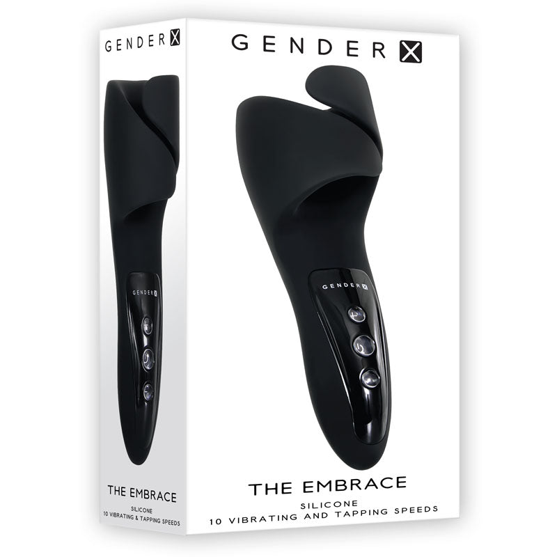 Buy Gender X THE EMBRACE - Black USB Rechargeable Male Vibrator at NZ’s Mega Adult Toys Store. Discover premium sex toys with discreet shipping at the best price in NZ