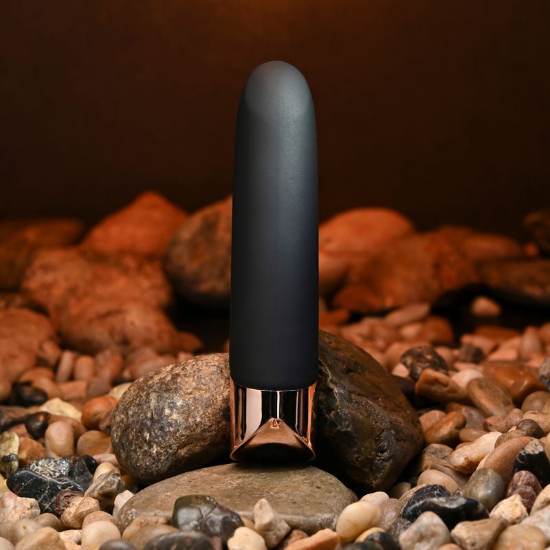 Buy Gender X THE GOLD STANDARD - Black/Rose Gold 10 cm USB Rechargeable Bullet at NZ’s Mega Adult Toys Store. Discover premium sex toys with discreet shipping at the best price in NZ