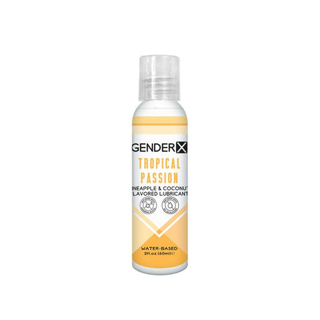 Buy Gender X TROPICAL PASSION Flavoured Lube - 60 ml - Pineapple & Coconut Flavoured Water Based Lubricant - 60 ml Bottle at NZ’s Mega Adult Toys Store. Discover premium sex toys with discreet shipping at the best price in NZ