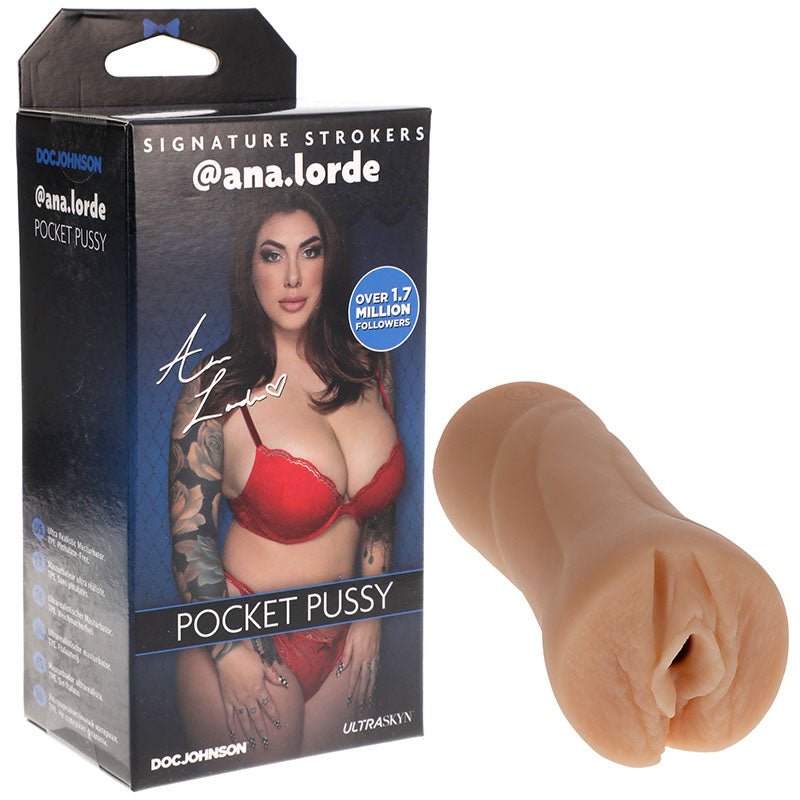 Buy Girls Of Social Media @ana.lorde Pocket Pussy - Flesh Vagina Stroker at NZ’s Mega Adult Toys Store. Discover premium sex toys with discreet shipping at the best price in NZ