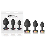 Buy Glams Spades Trainer Kit - Black Butt Plugs with Gems - Set of 3 Sizes at NZ’s Mega Adult Toys Store. Discover premium sex toys with discreet shipping at the best price in NZ