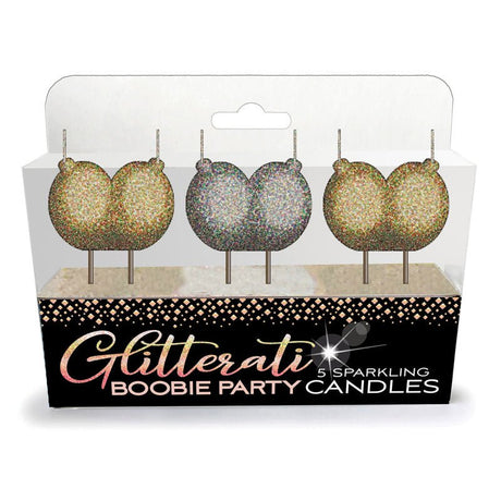 Buy Glitterati - Boobie Candle Set - Novelty Candles - Set of 3 at NZ’s Mega Adult Toys Store. Discover premium sex toys with discreet shipping at the best price in NZ