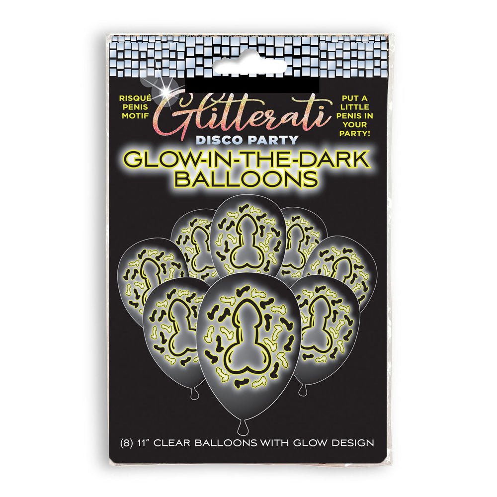 Buy Glitterati Disco Party Glow In The Dark Balloons - Novelty Hens Party Balloons - 8 Pack at NZ’s Mega Adult Toys Store. Discover premium sex toys with discreet shipping at the best price in NZ