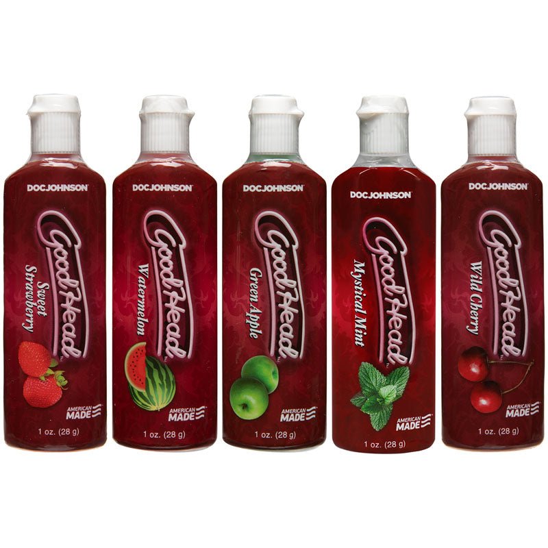 Buy Goodhead Oral Delight Gel 5 - Pack - Flavoured Oral Lotions - Set of 5 x 30 ml Bottles at NZ’s Mega Adult Toys Store. Discover premium sex toys with discreet shipping at the best price in NZ