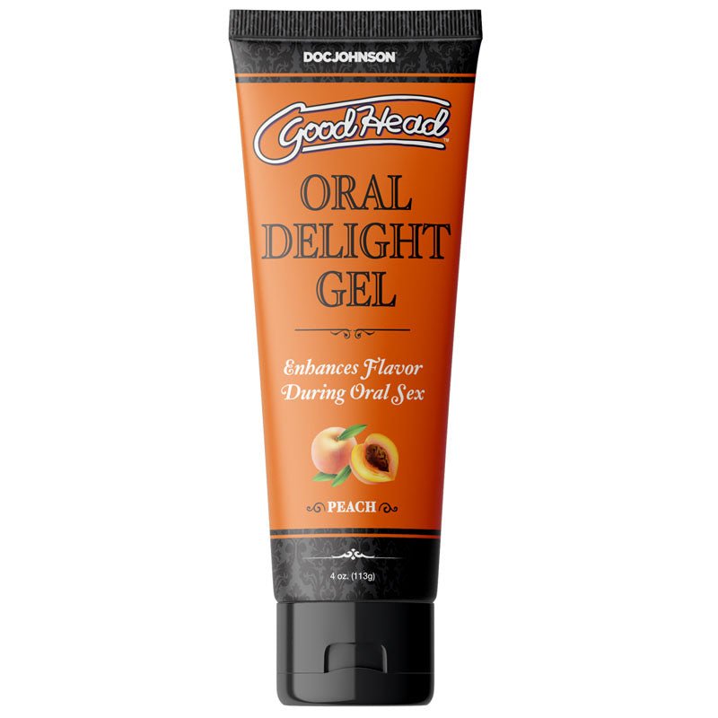 Buy GoodHead Oral Delight Gel - Peach - Peach Flavoured Oral Gel - 120 ml Tube at NZ’s Mega Adult Toys Store. Discover premium sex toys with discreet shipping at the best price in NZ