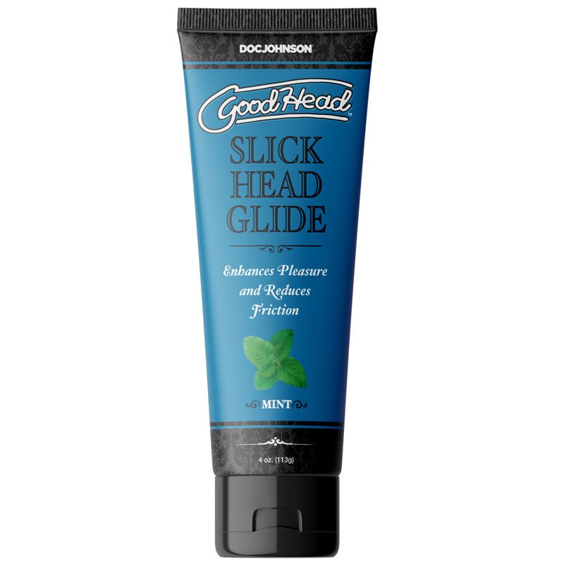 Buy GoodHead Slick Head Glide - Mint - Mint Flavoured Lubricant - 120 ml Tube at NZ’s Mega Adult Toys Store. Discover premium sex toys with discreet shipping at the best price in NZ