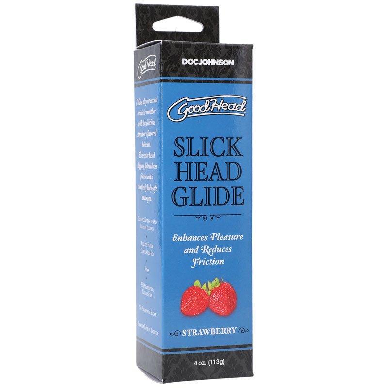 Buy GoodHead Slick Head Glide - Strawberry - Strawberry Flavoured Lubricant - 120 ml Tube at NZ’s Mega Adult Toys Store. Discover premium sex toys with discreet shipping at the best price in NZ