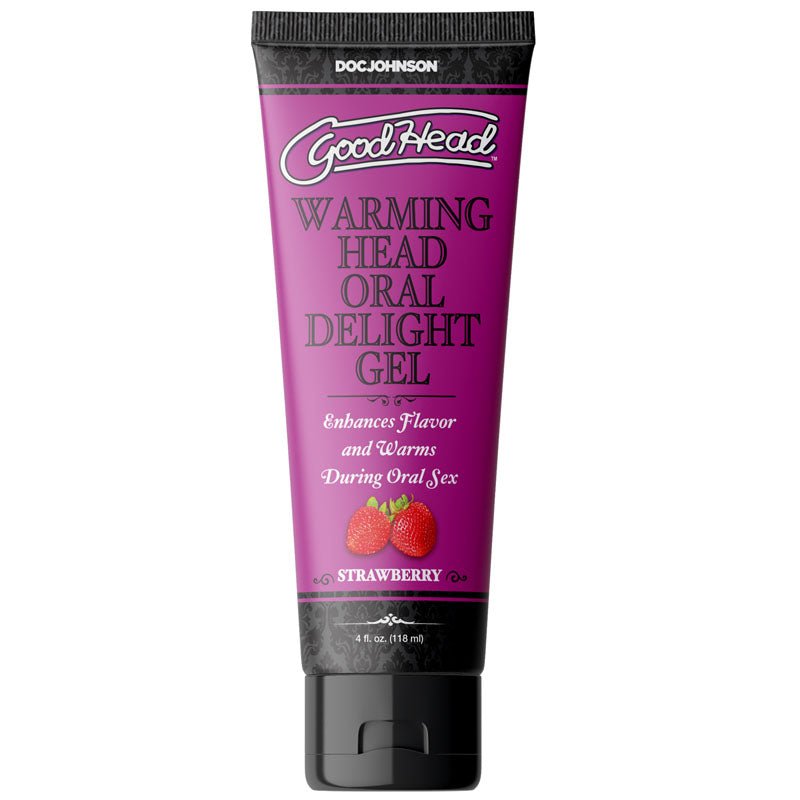 Buy GoodHead Warming Head Oral Delight Gel - Strawberry - Strawberry Flavoured Oral Gel - 120 ml Tube at NZ’s Mega Adult Toys Store. Discover premium sex toys with discreet shipping at the best price in NZ