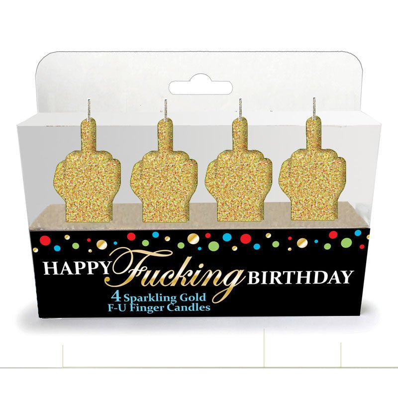 Buy Happy Fucking Birthday FU Candle Set - Novelty Party Candles - Set of 4 at NZ’s Mega Adult Toys Store. Discover premium sex toys with discreet shipping at the best price in NZ