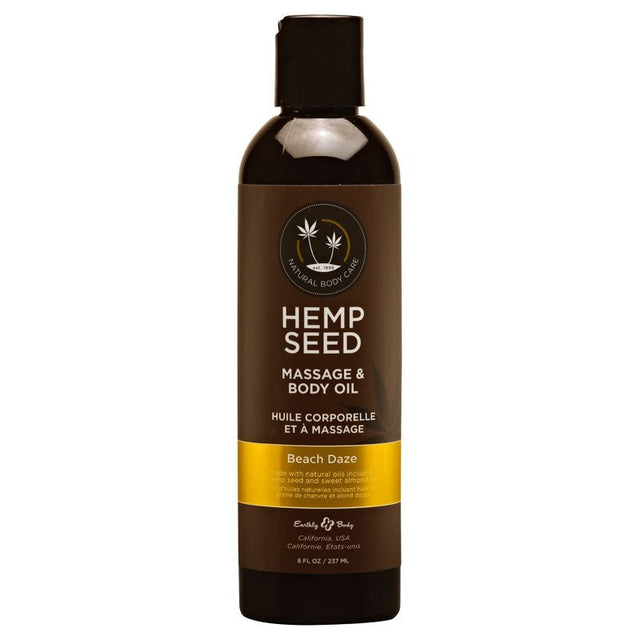 Buy Hemp Seed Massage & Body Oil - Beach Daze (Coconut & Pineapple) Scented - 237 ml Bottle at NZ’s Mega Adult Toys Store. Discover premium sex toys with discreet shipping at the best price in NZ