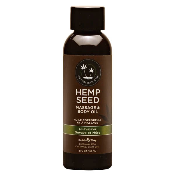 Buy Hemp Seed Massage & Body Oil - Guavalava (Guava & Blackberry) Scented - 59 ml Bottle at NZ’s Mega Adult Toys Store. Discover premium sex toys with discreet shipping at the best price in NZ