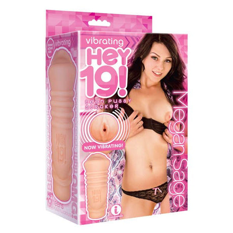 Buy Hey 19! Megan Sage - Flesh Teen Vibrating Vagina Masturbator at NZ’s Mega Adult Toys Store. Discover premium sex toys with discreet shipping at the best price in NZ