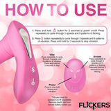 Buy Inmi Flickers G - Flick Flicking G - Spot Vibrator - Pink 15 cm USB Rechargeable Flicking Vibrator with Remote at NZ’s Mega Adult Toys Store. Discover premium sex toys with discreet shipping at the best price in NZ