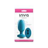 Buy INYA Alpine 2.0 - Teal - Teal 10.7 cm USB Rechargeable Butt Plug with Wireless Remote at NZ’s Mega Adult Toys Store. Discover premium sex toys with discreet shipping at the best price in NZ