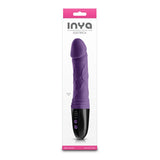 Buy INYA Electrica - Purple - Purple 22.9 cm USB Rechargeable Vibrator at NZ’s Mega Adult Toys Store. Discover premium sex toys with discreet shipping at the best price in NZ