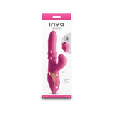 Buy INYA Enamour - Pink - Pink 31.5 cm USB Rechargeable Vibrator with Air Pulse at NZ’s Mega Adult Toys Store. Discover premium sex toys with discreet shipping at the best price in NZ