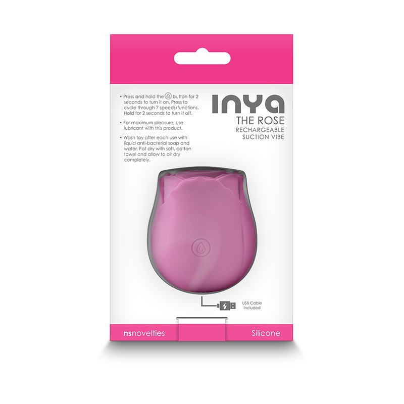 Buy INYA The Rose - Pink - Pink Clitoral Air Pulsation Stimulator at NZ’s Mega Adult Toys Store. Discover premium sex toys with discreet shipping at the best price in NZ