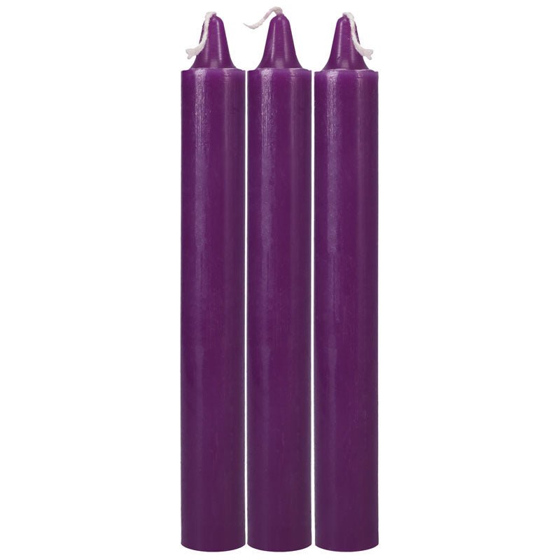 Buy Japanese Drip Candles - Purple - Purple 3 - Pack at NZ’s Mega Adult Toys Store. Discover premium sex toys with discreet shipping at the best price in NZ